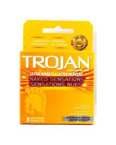 TROJAN NAKED SENSATIONS 3s