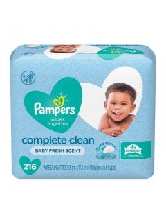 PAMPERS WIPES BABY FRESH 216s