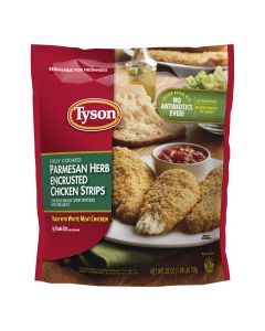 TYSON CHICKEN STRIPS PARM HERB 25oz