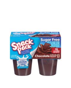 SNACK PACK PUDDING CHOC SF 368g