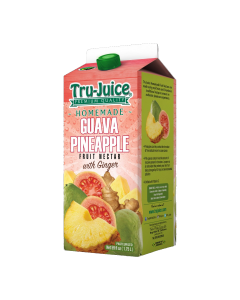 TRU-JUICE GUAVA PINEAPPLE GINGER 1.75L