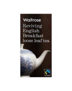 WAITROSE LEAF TEA ENGLISH BREAKFAST 250g