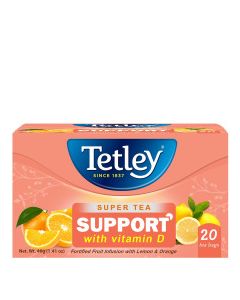 TETLEY TEA SUPER SUPPORT 20s