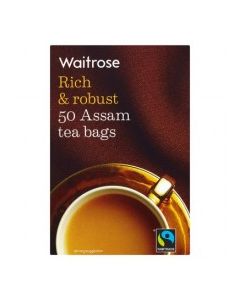 WAITROSE TEA ASSAM 50s