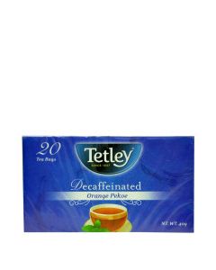 TETLEY TEA ORANGE PEKOE DECAFFEINATD 20s