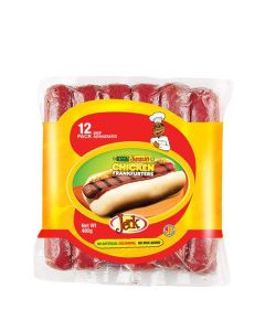 REGGAE JAMMIN CHICKEN FRANKS JERK 480g