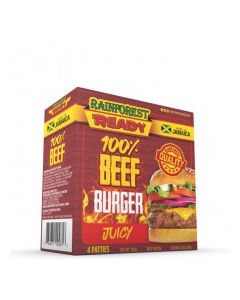 RAINFOREST READY BURGER BEEF 340g