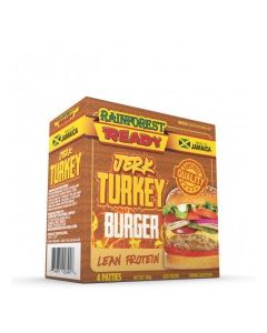 RAINFOREST READY BURGER TURKEY JERK 340g