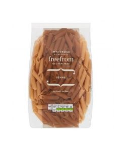 WAITROSE PENNE BROWN RICE 500g