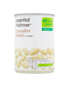 WAITROSE BEANS CANNELLINI 410g