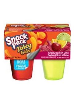 SNACK PACK GEL CHERRY LEMON LIME 396g