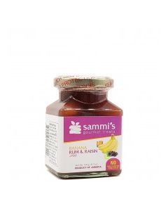 SAMMIS JAM BANANA RUM RAISIN 190g