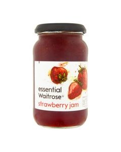 WAITROSE JAM STRAWBERRY 454g