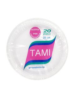 TAMI PLATES PLASTIC 20x26cm