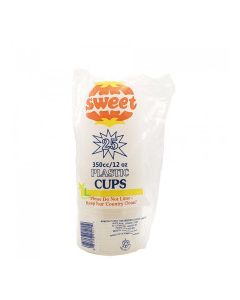 SWEET PLASTIC CUPS 25x12oz