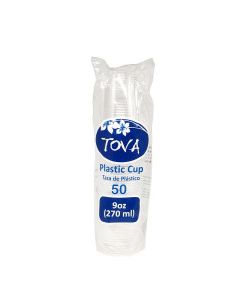 TOVA PLASTIC CUPS 50x7oz