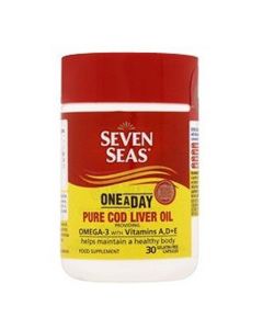 SEVEN SEAS COD LIVER OIL ONCE A DAY 30s