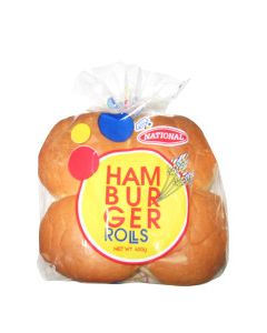 NATIONAL ROLLS HAMBURGER 8ct 400g