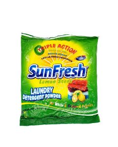 SUNFRESH POWDER DETERGENT LEMON 350g