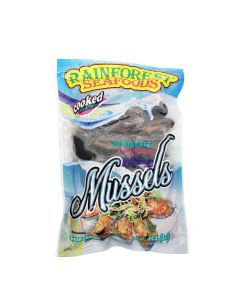 RAINFOREST MUSSELS BLUE COOKED RF 1lb