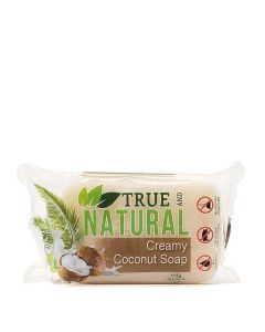 TRUE & NAT SOAP COCONUT POPPY 115g