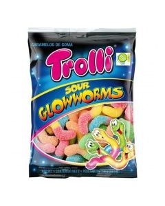 TROLLI SOUR GLOWWORMS 100g