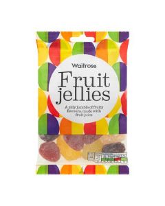 WAITROSE FRUIT JELLIES 225g