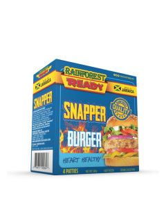 RAINFOREST READY BURGER SNAPPER 340g