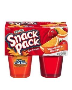 SNACK PACK GEL STRAWBERRY ORANGE 368g