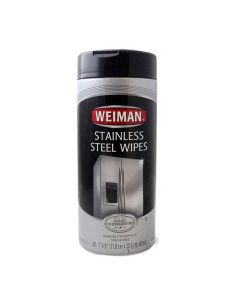 WEIMAN WIPES STAINLESS STEEL 30ct