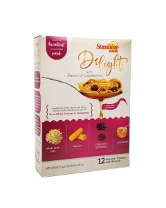 SUNSHINE DELIGHT RAISINS CRANBERRY 420g