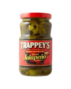 TRAPPEYS SLICED JALAPENO PEPPERS 12oz