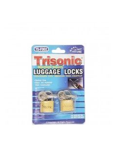 TRISONIC LUGGAGE LOCK 2pk