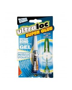 ULTRALOC SUPER GLUE NON-DRIP GEL 3g