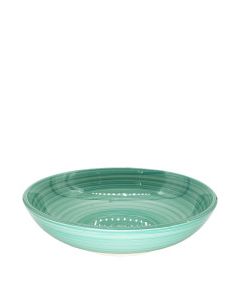 TOGNANA GREEN BOWL PLATE 8in