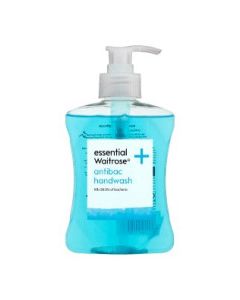 WAITROSE HAND WASH ANTIBACTERIAL 250ml