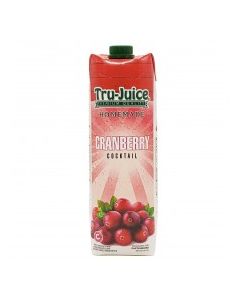 TRU-JUICE CRANBERRY COCKTAIL 1L