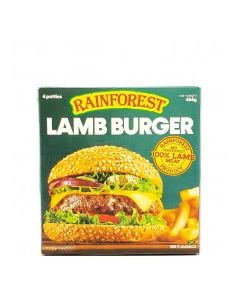 RAINFOREST BURGER LAMB 454g