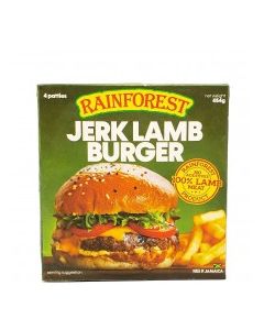 RAINFOREST BURGER LAMB JERK 454g