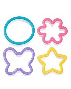 WILTON GRIPPY COOKIE CUTTER SET 4pc