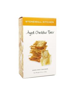 STONEWALL CRACKERS AGED CHEDDR BEER 125g