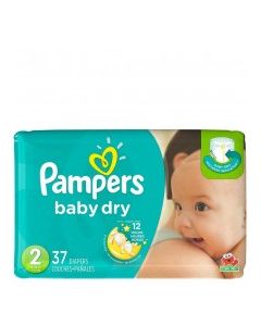 PAMPERS BABY DRY JUMBO #2 37s