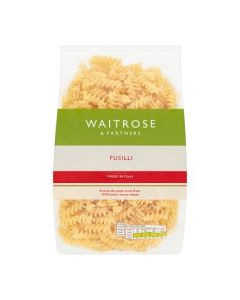 WAITROSE FUSILLI 500g