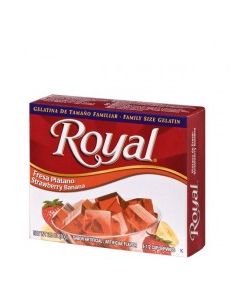 ROYAL GELATIN STRAWBERRY BANANA 2.8oz