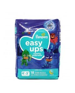 PAMPERS EASY UPS BOYS 4T-5T 18s