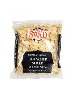 SWAD ALMONDS SLICED BLANCHED 14oz