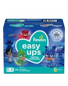 PAMPERS EASY UPS BOYS 2T-3T 74s