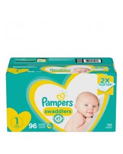 PAMPERS SWADDLERS SUPER #1 96s