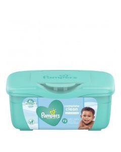 PAMPERS WIPES COMPLETE CLEAN TUB 72s