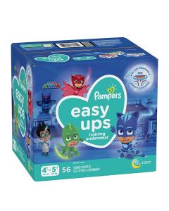 PAMPERS EASY UPS BOYS 4T-5T 56s